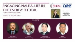 Engaging male allies in the energy sector flyer 2022-9-26